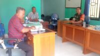 Babinsa Menghadiri Rapat di Kantor BPD Desa Padang Kandis