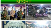 Babinsa Buluh Tumbang Hadiri Penutupan MTQH II Tingkat Desa