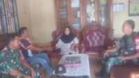 Babinsa Koramil 414-03/Membalong Komsos Bersama Perangkat Desa Mentigi