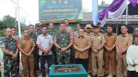 Kodim 0414/Belitung Melaksanakan Peresmian 1898 Titik Air Gerakan TNI AD Manunggal Air di Desa Simpang Pesak