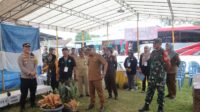 Dandim 0414/Belitung Bersama Pemkab Belitung Pantau Persiapan Pemilu 2024