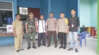 Danramil 414-01/Tanjung Pandan Monitoring Pengamanan Penghitungan Surat Suara Pemilu 2024 