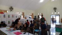 Danramil 414-03/Gantung Monitoring Penghitungan Suara Pemilu 2024