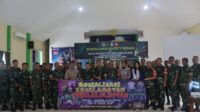 Kodim 0414/Belitung Melaksanakan Sosialisasi Keselamatan Berlalu Lintas