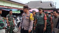 Dandim 0414/Belitung Gelar Operasi Pasar Bersama Forkopimda Kabupaten Belitung