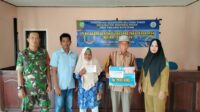 Agar Tepat Sasaran, Babinsa Batu Itam Monitoring Penyerahan Penerimaan Bantuan Langsung Tunai Dana Desa Tahap I