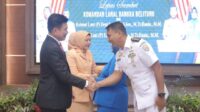 Sertijab Danlanal Babel, Naziarto Ucapkan Selamat Datang Kolonel Laut (P) Erwin Herdianto