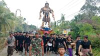 Babinsa Pelepak Pute Monitoring Rangkaian Acara Menyambut Hari Raya Nyepi Tahun Saka 1946