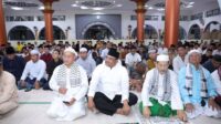Safari Ramadhan, Pj Gubernur Safrizal Sambangi Masjid Agung Sungailiat