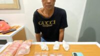 Tangkap Kurir Narkoba Asal Oki Sumsel, Ditresnarkoba Polda Babel Amankan Barang Bukti 84.38 Gram Sabu