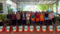Berkah Ramadhan, Pasukan Orange Bangka Tengah Terima Paket Lebaran