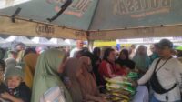 Pj Wali Kota Lusje Apresiasi Bazar Murah TNI Jelang Idul Fitri 1445H