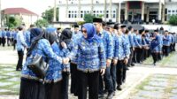 Pemkot Pangkalpinang Gelar Upacara Hari Kesadaran Nasional dan Halal Bihalal Idul Fitri 1445 H