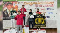 Polwan Polda Babel Bripda Elly Annisa Sukses Raih 2 Medali di Ajang Kejuaraan Taekwondo Pangkostrad Cup 2024