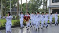 Meski Diguyur Hujan, Tak Menyulutkan Semangat Peserta Upacara Peringatan Hari Lahir Pancasila 