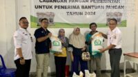Ribuan Masyarakat Kecamatan Rangkui Terima Bantuan Cadangan Pangan 