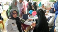 Pj Wali Kota Pangkalpinang Monitoring Intervensi Serentak Pencegahan Stunting di Posyandu Kelurahan Kejaksaan