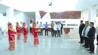 Pj Gubernur Babel Sambut Kedatangan Anggota V BPK RI dan Tortama KN di Gedung VIP Bandara Depati Amir