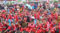 Pesta Rakyat Desa Sungkap Berlangsung Meriah, Ada Jalan Sehat Hingga Lomba Masak Lempah Kuning