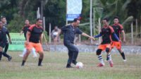 Turnamen Sepak Bola Desa Perlang Resmi Dimulai, Algafry Harap Lahir Bintang Sepak Bola di Bangka Tengah