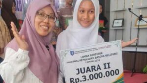 Prestasi Gemilang Mikhaella Armelia, Raih Juara II Lomba Bertutur Se-Babel
