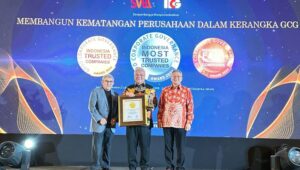 Bank Sumsel Babel Raih Penghargaan “Trusted Company” dalam CGPI 2024