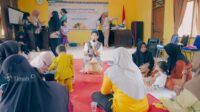 PT Timah Laksanakan Pembelajaran Gizi untuk Pencegahan Stunting di Desa Cupat Bangka Barat