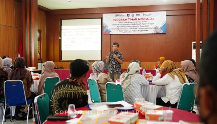 PT TIMAH Tbk Perkuat Kompetensi Guru Lewat Program Timah Mengajar