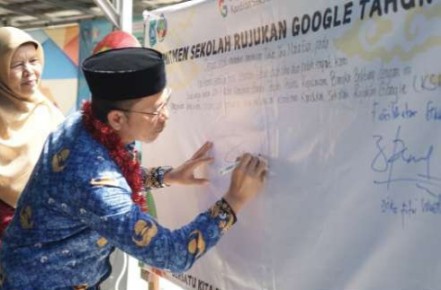 SDN 4 Koba Jadi Kandidat Sekolah Rujukan Google Pertama di Bangka Belitung