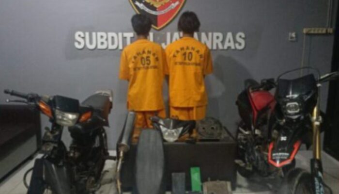 Dua Pemuda Ditangkap Usai Curi Motor di Kace, Hasilnya Dijual untuk Beli Sabu