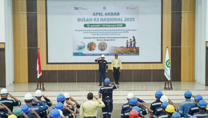 Apel Akbar K3 Nasional, PT Timah Perkuat Komitmen Keselamatan Kerja