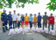 Banjir Satu Meter Lebih Lumpuhkan Aktivitas Warga Lumut, PT Timah Hadir Salurkan Bantuan