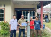 Diterpa Angin Kencang, Rumah Warga Belitung Timur Dapat Sentuhan Kepedulian PT Timah