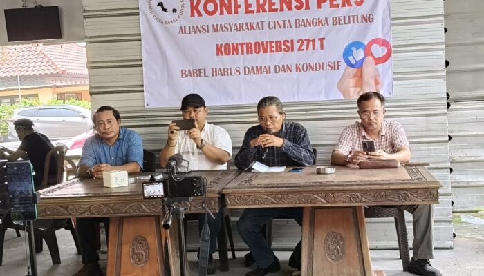 Benarkah Kerugian Negara Rp 271 Triliun? Aliansi Masyarakat Cinta Babel Minta Buka Data Valid