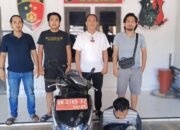 Nekat! Pencuri Ban Bekas di Pangkalpinang Pakai Motor Dinas Sosial