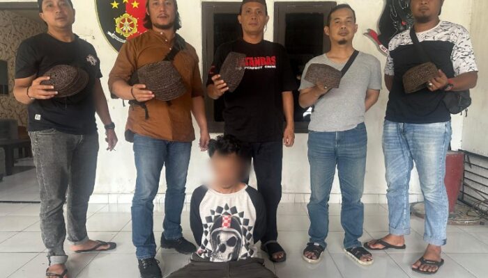 Bobol Toko Kopiah Resam di Pangkalpinang, Satu Pelaku Ditangkap, Temannya Diburu