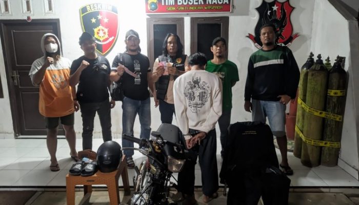 Todong Pisau ke Penjaga Warung, Pemuda di Pangkalpinang Gasak Uang di Laci Kasir