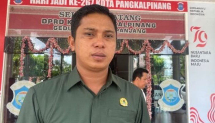 DPRD Pangkalpinang Prihatin, Larangan Parkir di Jalan Sudirman Terancam PHK bagi Pekerja