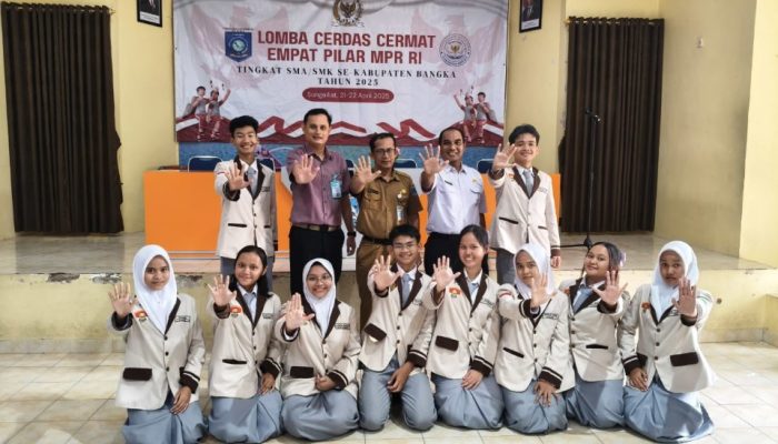 Kembali Torehkan Prestasi, Siswa Program Pemali Boarding School PT Timah Wakili Kabupaten Bangka Lomba Cerdas Cermat Empat Pilar
