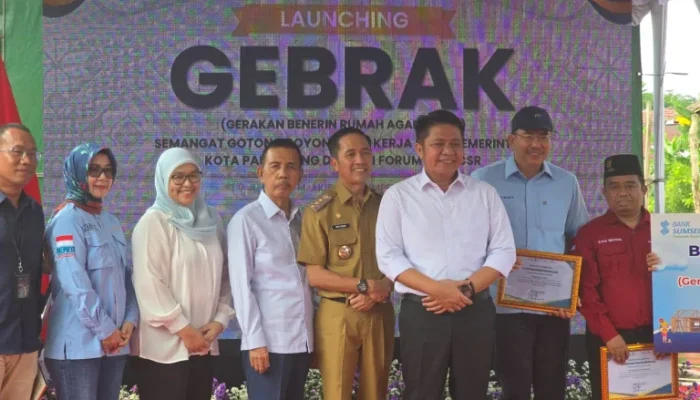 Bank Sumsel Babel Luncurkan Program GEBRAK di Palembang, Bantu Warga Miliki Rumah Layak Huni
