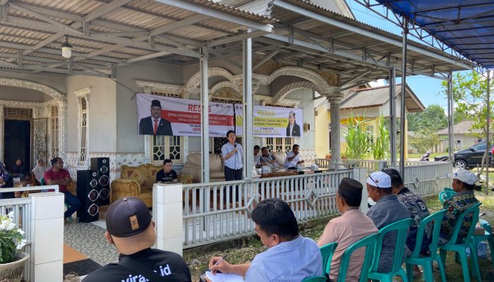 Reses di Desa Rias, Rina Tarol dan Musani Terima Keluhan Warga soal Sawah Mereka yang Terancam Sawit