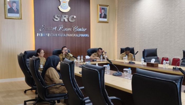 Pangkalpinang Siap Masuk Lima Besar, Presentasikan Si PGK Lewat Zoom Meeting