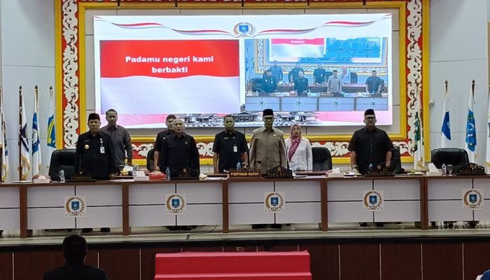DPRD Babel Gelar Paripurna, Bahas RPJMD 2025–2029 dan Dua Ranperda Strategis