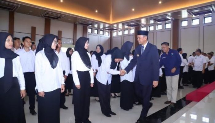 123 CPNS Pemkab Bangka Terima SK, Pj Bupati: Pegang Teguh Nilai ASN