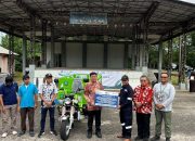 Bantu Pengelolaan Sampah Masyarakat, PT Timah Serahkan Bantuan untuk Komunitas Bank Sampah Nyiur Karya Lestari 
