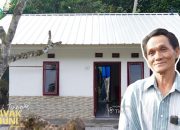PT Timah Bangun Rumah Layak Huni untuk Suparjan, Warga Pemali Bangka