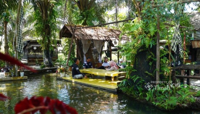 Wisata Hits di Tengah Tambang, Yuk Intip Awek Fishing & Resto di Bangka Selatan