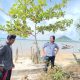 Jetty Rusak di Pantai Puding, Rina Tarol Janji Perjuangkan Pembangunan Baru