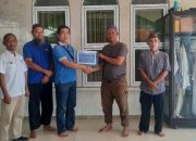 PT Timah Bantu Perbaikan Masjid Al Muhajirin yang Rusak Diterpa Puting Beliung