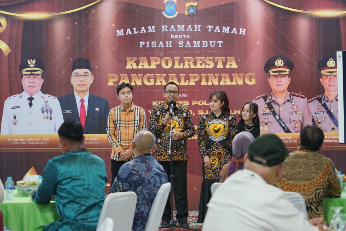 Kapolresta Pangkalpinang, Kombes Pol Max Mariners